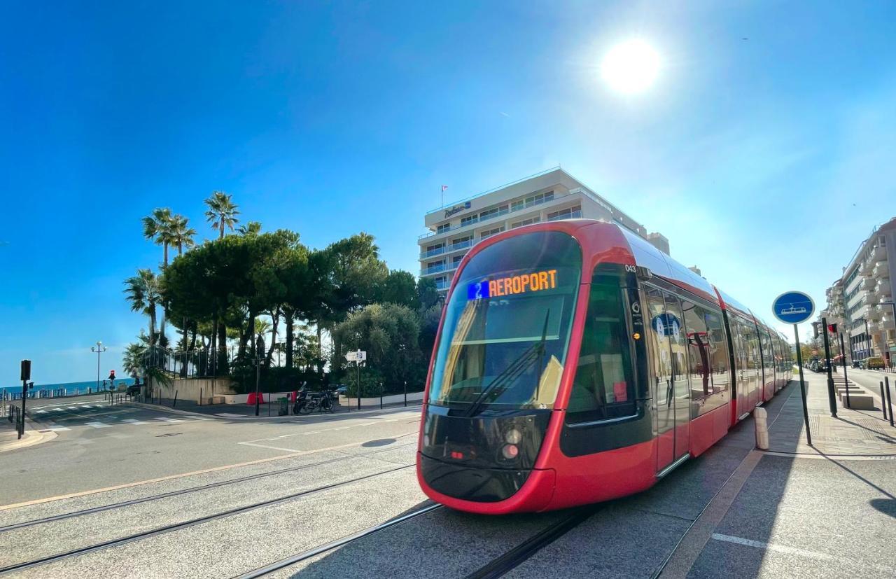 1 Min To The Beach Apartment - Kitchen - Tramway - Air Conditioner - Wifi - Promenade Des Anglais Nice Exterior photo